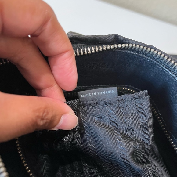 PRADA Black Nylon 2Way Bag - Picture 13 of 16